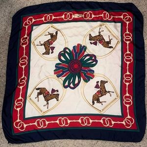 Longchamp Silk Scarf